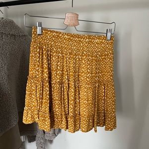 Vici Mustard Skirt